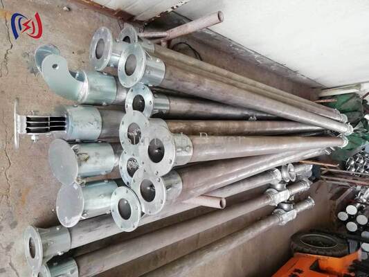 A-Shaped Tubular Gin Pole dengan Diameter Tabung 120x7mm, Panjang 6-13m, dan Lapisan Tahan Korosi untuk Konstruksi Menara Transmisi