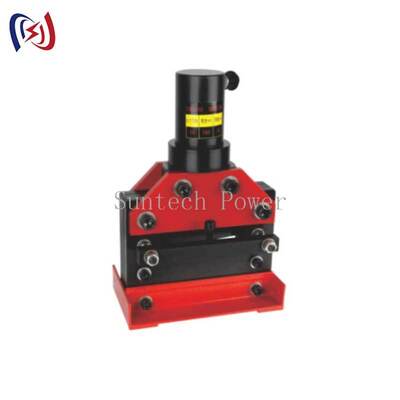 Pemotong Busbar Hidrolik 300KN dengan Kapasitas Potong 200mm dan Pisau Baja yang Dikeras