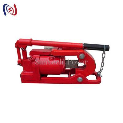Pemotong Kawat Baja Hidrolik QY-48 200KN 10-48mm Pemotong Kawat Baja Hidrolik untuk Kawat Tiang