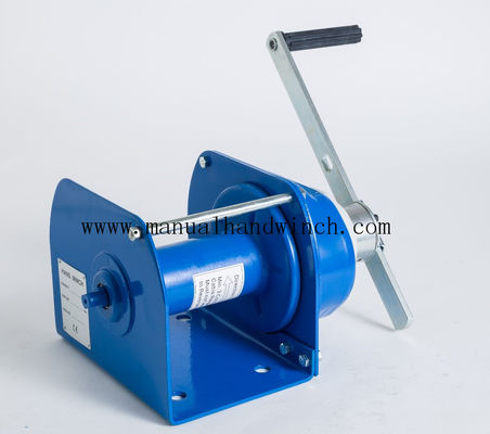 0,5T Tugas Berat Manual Anchor Winch / Winch Drum Brake Dengan Self Locking Brake