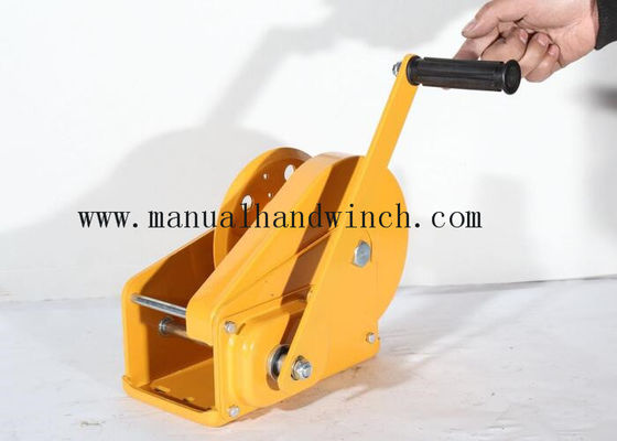 LDE1800N 1800lbs Hand Crank Winch Dengan Rem Otomatis