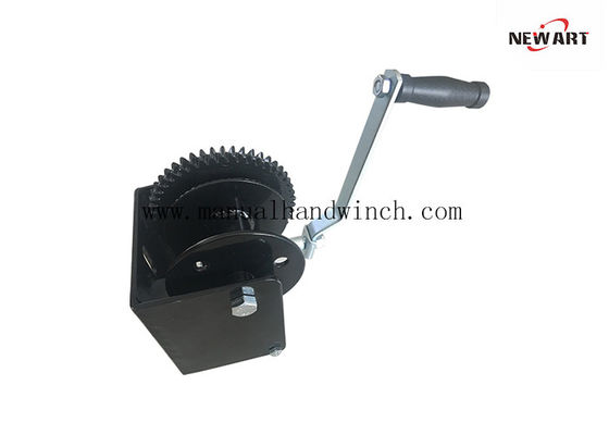 2500 lb Worm Gear Drum Winch, Winch Tangan Tugas Berat Untuk Mengangkat
