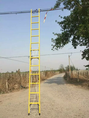 8m FRP Fiberglass Extension Ladder Konstruksi Menara Erction Tools