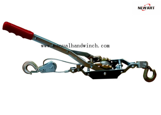 Steel A3 1T Cable Winch Puller Alat Merangkai Saluran Transmisi