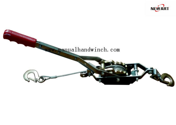Chrome Finish Hand Cable Puller 2T Double Gears Two Hooks Untuk Arsitektur
