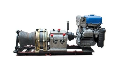 Mesin Winch Bertenaga Bensin Diesel Winch Kabel Listrik Bertenaga Kabel