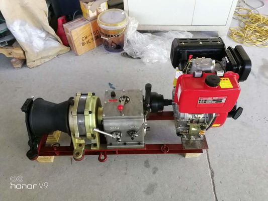 Mesin Winch Bertenaga Bensin Diesel Winch Kabel Listrik Bertenaga Kabel