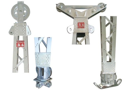 Alat Pemasangan Aluminium Alloy Electrical Gin Pole Tower