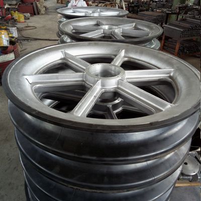Aluminium Sheave Rubber Lined Conductor Stringing Blocks