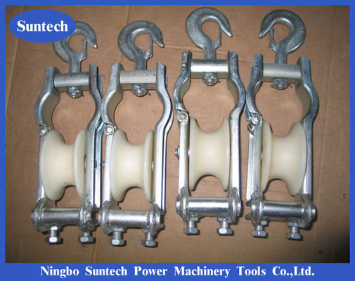 Tipe Duduk dan Gantung Seri SHCN Single Nylon Sheave Conductor Stringing Block