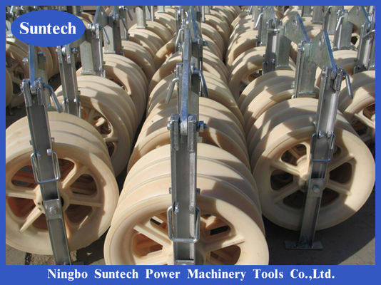 20KN Mc Nylon 660mm Blok Katrol Merangkai Diameter Besar