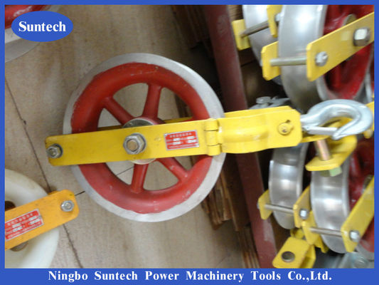1T SHD Model Aluminium Sheave Stringing Block Untuk Saluran Transmisi
