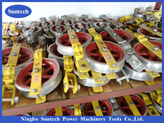 1T SHD Model Aluminium Sheave Stringing Block Untuk Saluran Transmisi