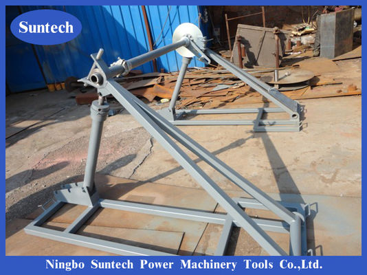 70 KN Underground Cable Reel Stand Untuk Konstruksi Merangkai