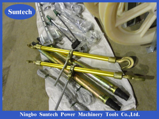 Aluminium Alloy Double Hook Light Weight Steel Turnbuckle Untuk Konstruksi Tenaga