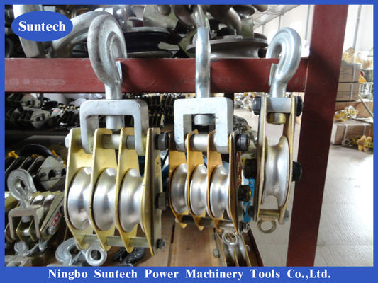 Snatch Block 2 Ton Aluminium Sheave Hosting Tackle Conductor Stringing Tools