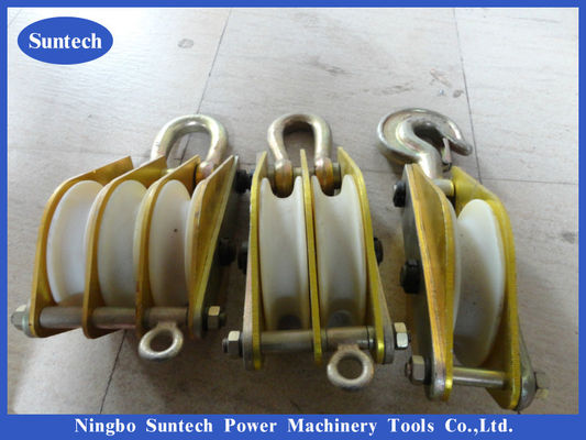 Alat Pemasangan Menara Angkat Tackle Pulley Nylon Sheave