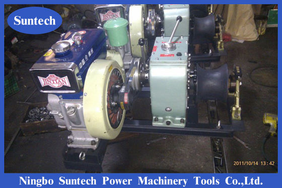 ISO Disetujui 4.1kw 30KN 5T Penarik Kabel Listrik Winch Bertenaga