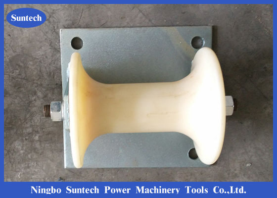 Linear Block 5kN Stringing Cable Laying Roller Untuk Kabel HV Diameter 150mm