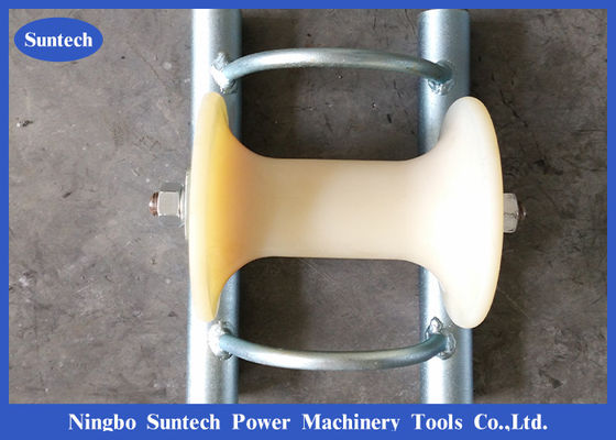 Kabel Drum Pulley Roller ground Site wire Pulling Roller produsen