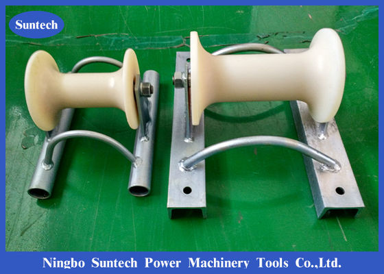 Kabel Drum Pulley Roller ground Site wire Pulling Roller produsen