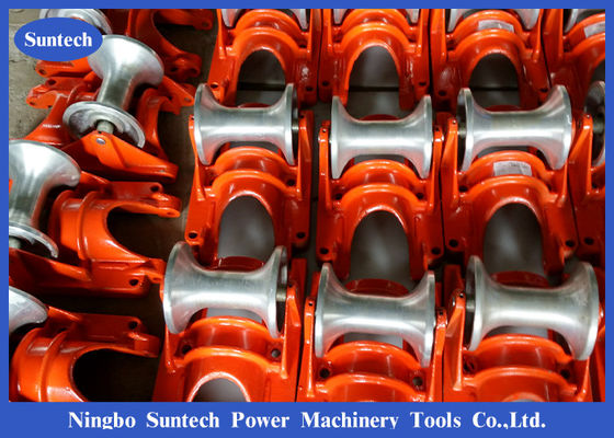 10.5Kg Galvanzied Frame Cable Laying Roller, Cable Pulling Rollers
