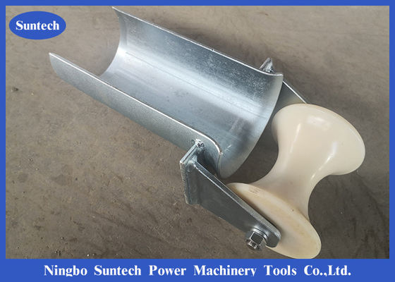 80mm Bell Mouth Type Cable Reel Roller Dengan Nylon Wheel