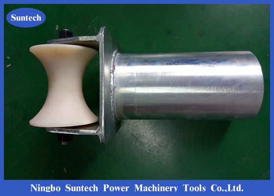 200mm Steel Bellmouths Rol Kabel Tugas Berat Untuk Pintu Masuk Tabung