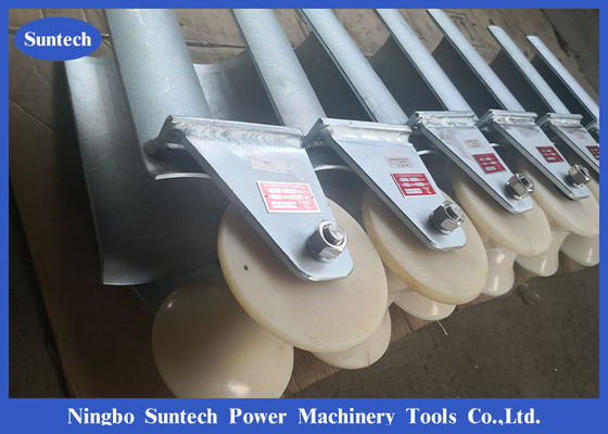 200mm Steel Bellmouths Rol Kabel Tugas Berat Untuk Pintu Masuk Tabung
