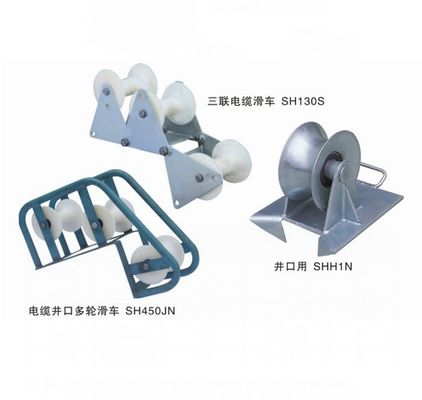 Instalasi Kabel Pithead Kabel Roller Alat Stringing bawah tanah