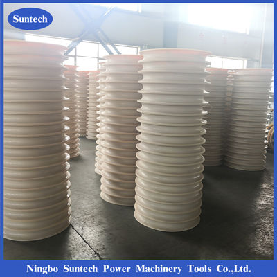 OEM ODM 660x100mm Saluran Transmisi Nylon Sheaves Untuk Blok Merangkai Konduktor