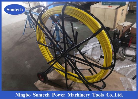 Power Engineering Fiberglass Cable Duct Rodder 13mm Dapat Dilacak