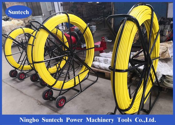 Power Engineering Fiberglass Cable Duct Rodder 13mm Dapat Dilacak