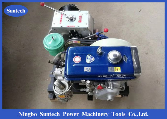 Belt Didorong 5 Ton Kabel Winch Penarik Mesin Diesel Bertenaga Winch