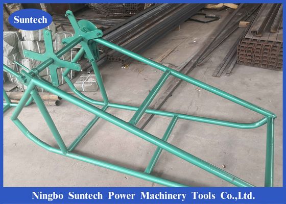 ISO 15101 59kg Hidrolik Tensioner Gulungan Kabel Listrik Berdiri Untuk Saluran Overhead