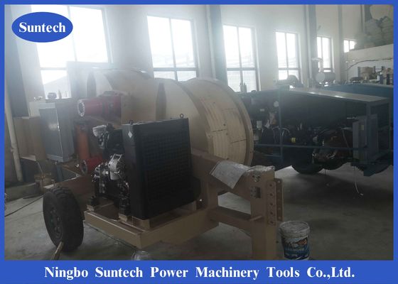 Overhead Line 4850kg Mesin Diesel Penarik Hidrolik Tensioner