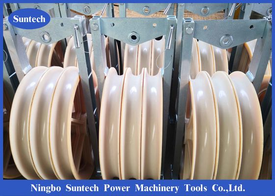 822 SHDN Three Nylon Sheaves Wire Stringing Conductor Pulley Block