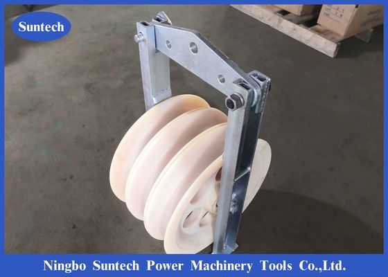 508x100 Nylon Sheave Merangkai Blok Merangkai Konduktor Katrol