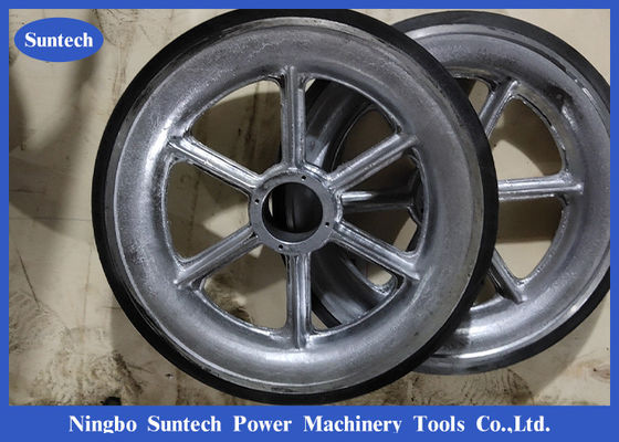 Aluminium Sheaves Neoprene Lined Conductor Stringing Pulley Block