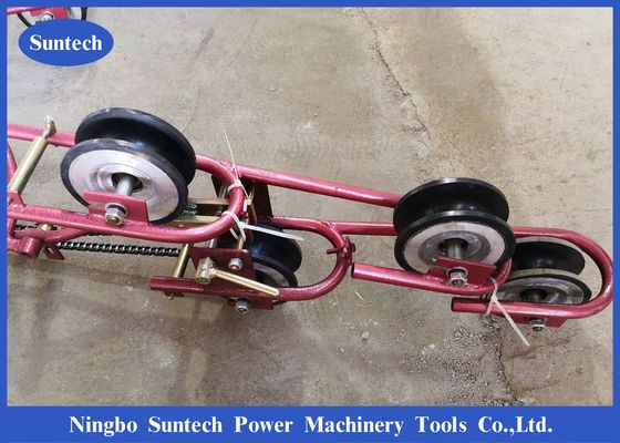 4 Bundel Overhead Power Line Aluminium Alloy Trolley Udara