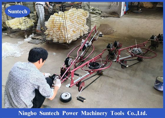4 Bundel Overhead Power Line Aluminium Alloy Trolley Udara