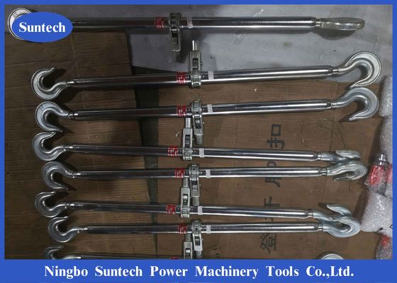 Alat Dan Peralatan Saluran Transmisi Turnbuckle Baja Kait Ganda