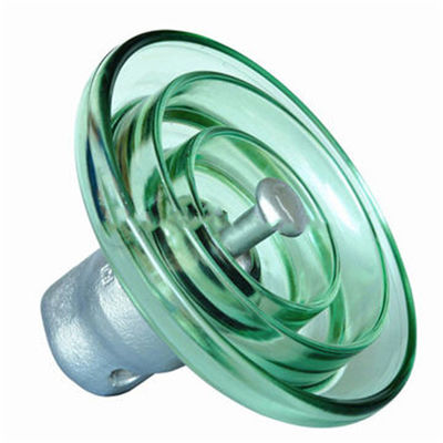 Anti Fouling 240kN Kaca Dikeraskan Isolator Listrik