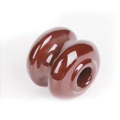 15KN 400V Shackle Spool Porcelain Reel Insulator Untuk Saluran Transmisi