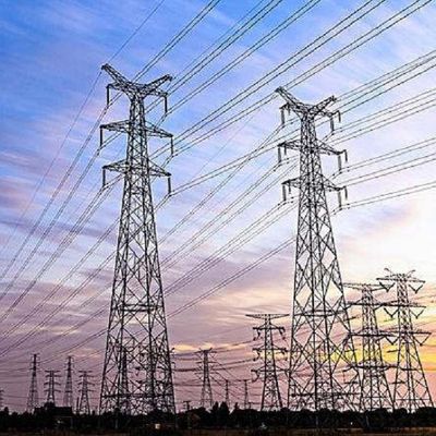 Menara Saluran Transmisi Listrik Baja Sudut Tegangan Tinggi JIS H8641
