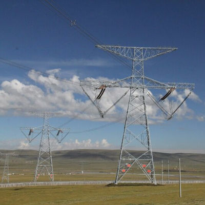 35 66 110 220kv Jalur Transmisi Menara Baja Malaikat Untuk Lokasi Konstruksi