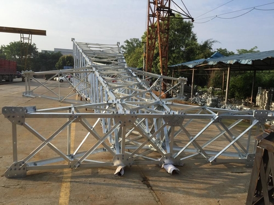 4 Menara Transmisi Daya Q355 Q255 Baja Berkaki