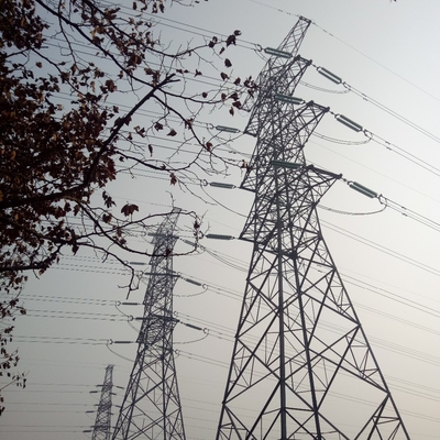 Hot Dip Galvanized Q235 Q355 Steel Electric Line Tower