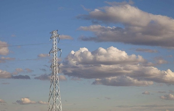 Menara Transmisi Tenaga Baja Q345B A572 Galvanis
