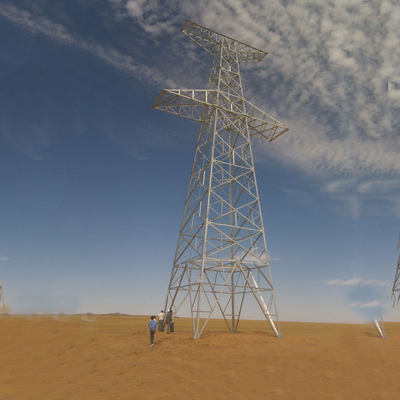 Menara Sudut Saluran Transmisi Poligonal 10kv Ke 750kv